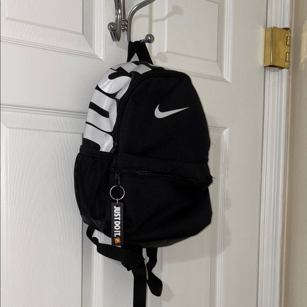 Nike Black and White Athletic Backpack